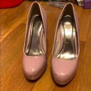 Pink high heels